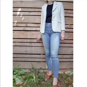 Hudson skinny high rise jeans